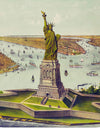 "The Great Bartholdi Statue",  Currier & Ives