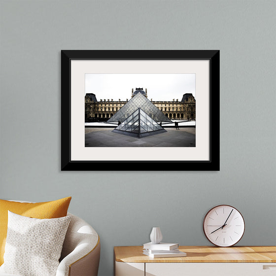 "Versailles and the Glass Pyramid Photo"