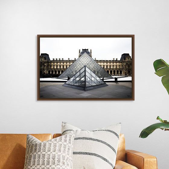 "Versailles and the Glass Pyramid Photo"