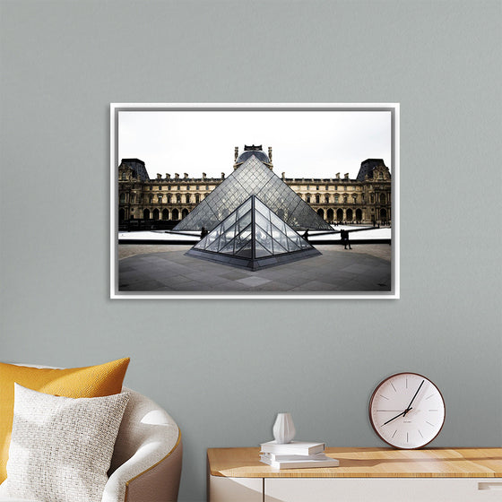 "Versailles and the Glass Pyramid Photo"