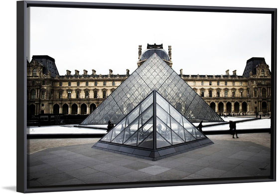 "Versailles and the Glass Pyramid Photo"