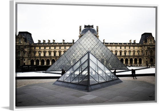 "Versailles and the Glass Pyramid Photo"