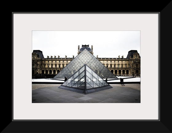 "Versailles and the Glass Pyramid Photo"