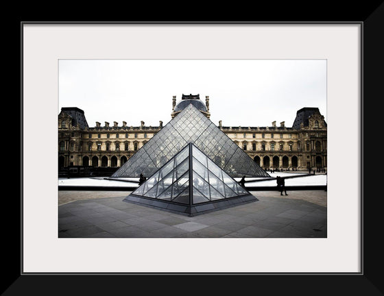 "Versailles and the Glass Pyramid Photo"