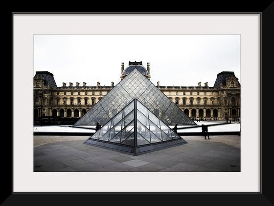 "Versailles and the Glass Pyramid Photo"