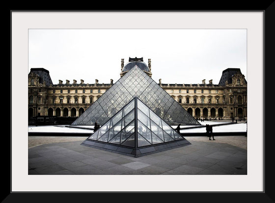 "Versailles and the Glass Pyramid Photo"