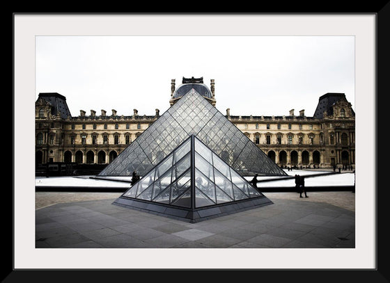 "Versailles and the Glass Pyramid Photo"