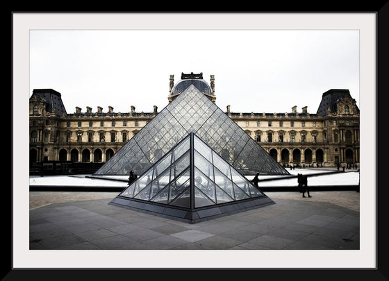 "Versailles and the Glass Pyramid Photo"