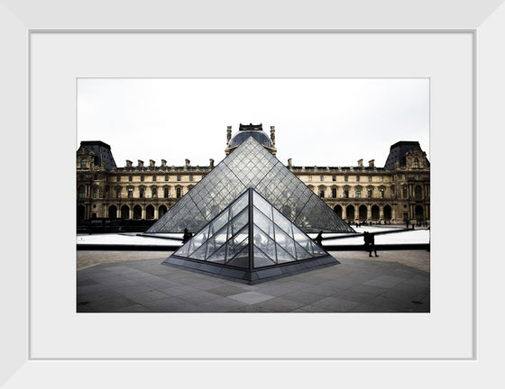 "Versailles and the Glass Pyramid Photo"