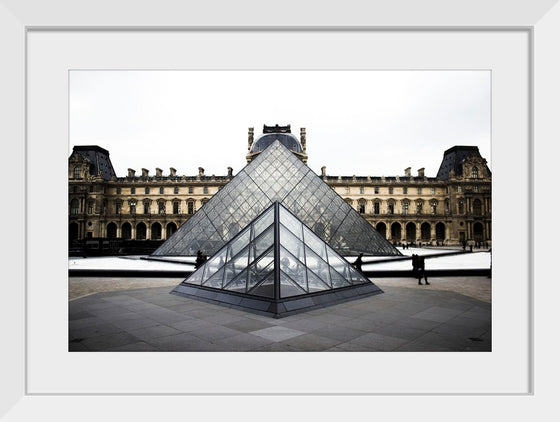 "Versailles and the Glass Pyramid Photo"