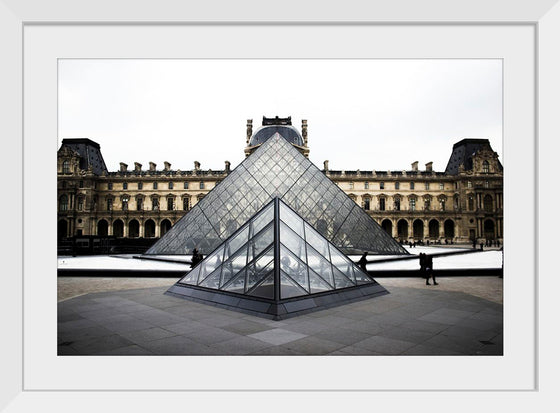 "Versailles and the Glass Pyramid Photo"