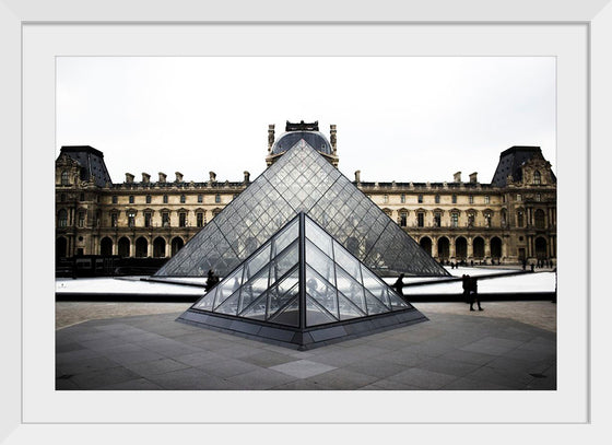 "Versailles and the Glass Pyramid Photo"