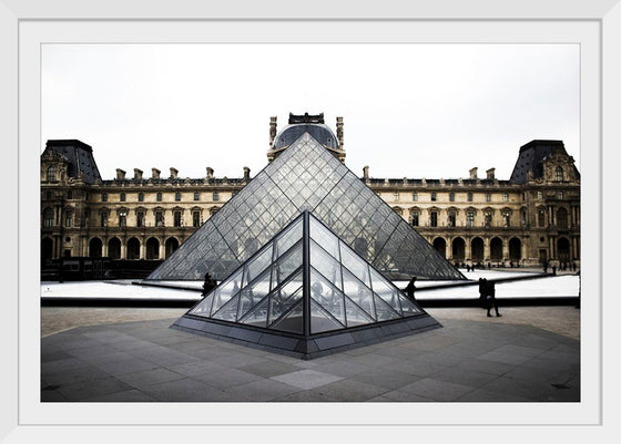 "Versailles and the Glass Pyramid Photo"