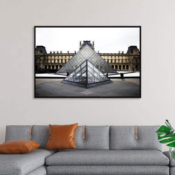 "Versailles and the Glass Pyramid Photo"