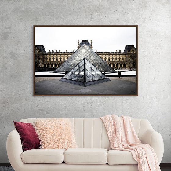 "Versailles and the Glass Pyramid Photo"