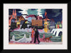 "View of Basel and the Rhine (1927–1928)", Ernst Ludwig Kirchner