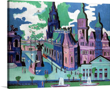  Dive into the mesmerizing world of Ernst Ludwig Kirchner with this exquisite print of “View of Dresden: Schlossplatz (1926)”. Every brushstroke in this masterpiece captures the vibrant and dynamic essence of the cityscape, bringing to life the architectural elegance and human vibrancy of Dresden. 