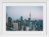 "Toronto Cityscape in Twilight with CN Tower"