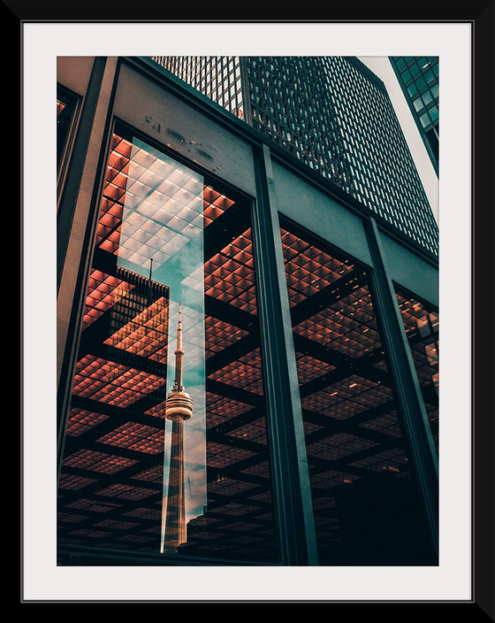 "The CN Tower in Toronto Reflected in the Window of a Nearby Building", Yeshi Kangrang