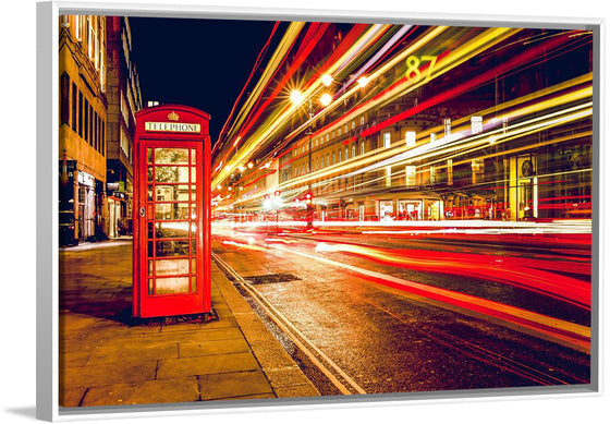 "Road Motion at Night in London"