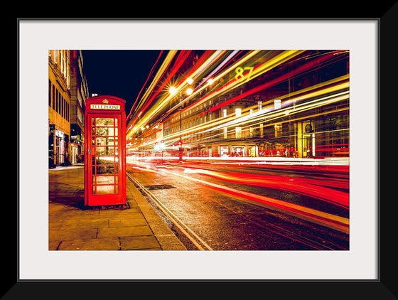 "Road Motion at Night in London"