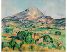  "Mont Sainte-Victoire (La Montagne Sainte-Victoire) (ca. 1892–1895)", Paul Cézanne