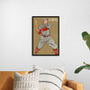 "Vintage Drawing of a Baseball Player Holding a Bat (1866-1925)", Edward Penfield