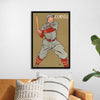 "Vintage Drawing of a Baseball Player Holding a Bat (1866-1925)", Edward Penfield