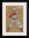 "Vintage Drawing of a Baseball Player Holding a Bat (1866-1925)", Edward Penfield