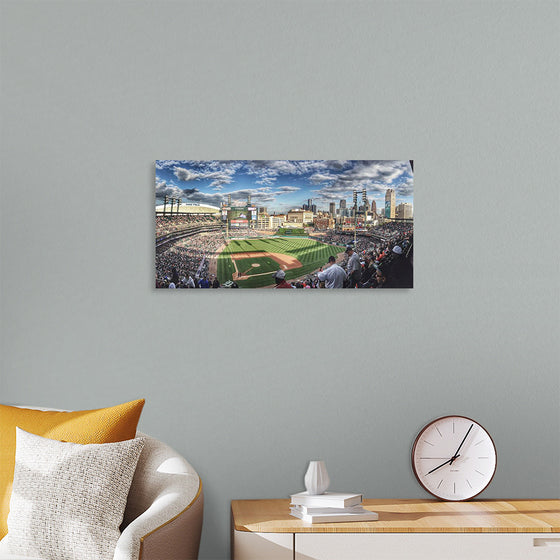 "Corner shot of Detroit Tiger's Comerica Park", Gary Shear