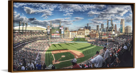 "Corner shot of Detroit Tiger's Comerica Park", Gary Shear