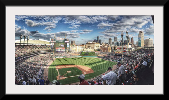 "Corner shot of Detroit Tiger's Comerica Park", Gary Shear