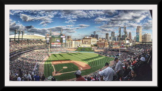 "Corner shot of Detroit Tiger's Comerica Park", Gary Shear