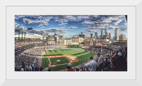 "Corner shot of Detroit Tiger's Comerica Park", Gary Shear