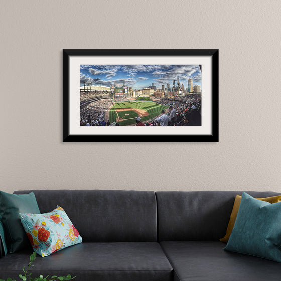 "Corner shot of Detroit Tiger's Comerica Park", Gary Shear