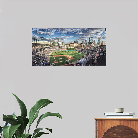 "Corner shot of Detroit Tiger's Comerica Park", Gary Shear