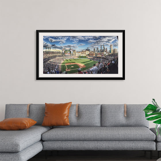 "Corner shot of Detroit Tiger's Comerica Park", Gary Shear