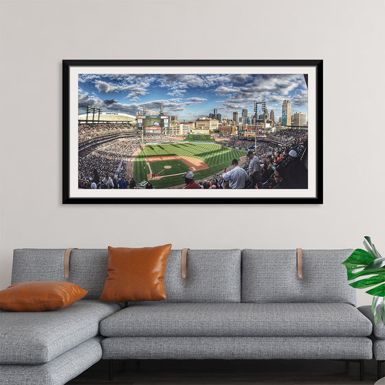 "Corner shot of Detroit Tiger's Comerica Park", Gary Shear