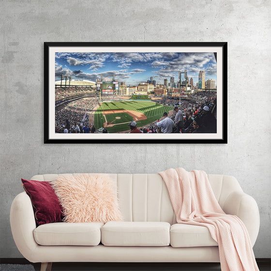 "Corner shot of Detroit Tiger's Comerica Park", Gary Shear