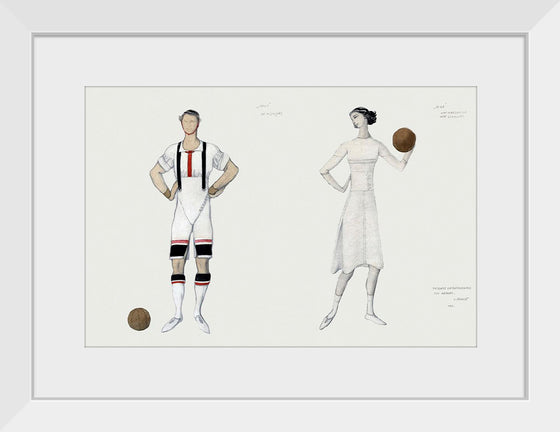 "Costume Study for "Jeux" (1913)", Lev Samoilovich Bakst