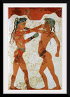 "Young boxers fresco, Akrotiri, Greece"