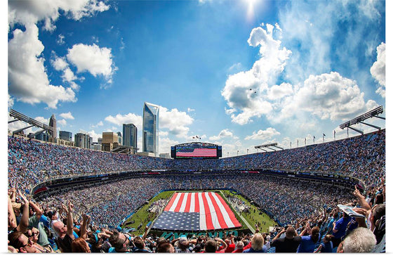 "Carolina Panthers' Military Appreciation football game"