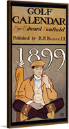 "Golf Calendar (1899)", Edward Penfield