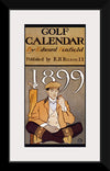 "Golf Calendar (1899)", Edward Penfield