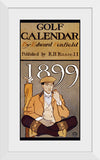 "Golf Calendar (1899)", Edward Penfield