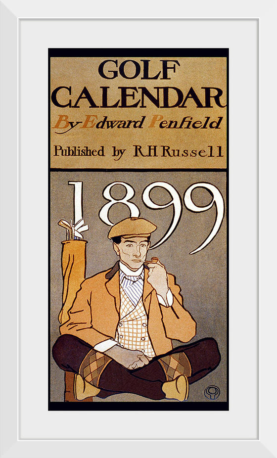 "Golf Calendar (1899)", Edward Penfield