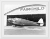 "Fairchild JK-1 Outside Fairchild Airplanes Hangar (1937)"