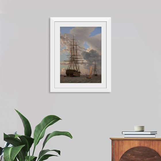 "The Russian Ship of the Line" "Asow", C.W. Eckersberg