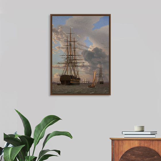 "The Russian Ship of the Line" "Asow", C.W. Eckersberg