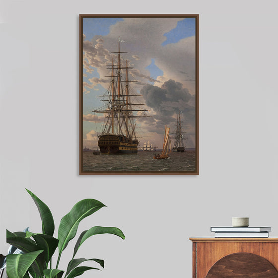 "The Russian Ship of the Line" "Asow", C.W. Eckersberg